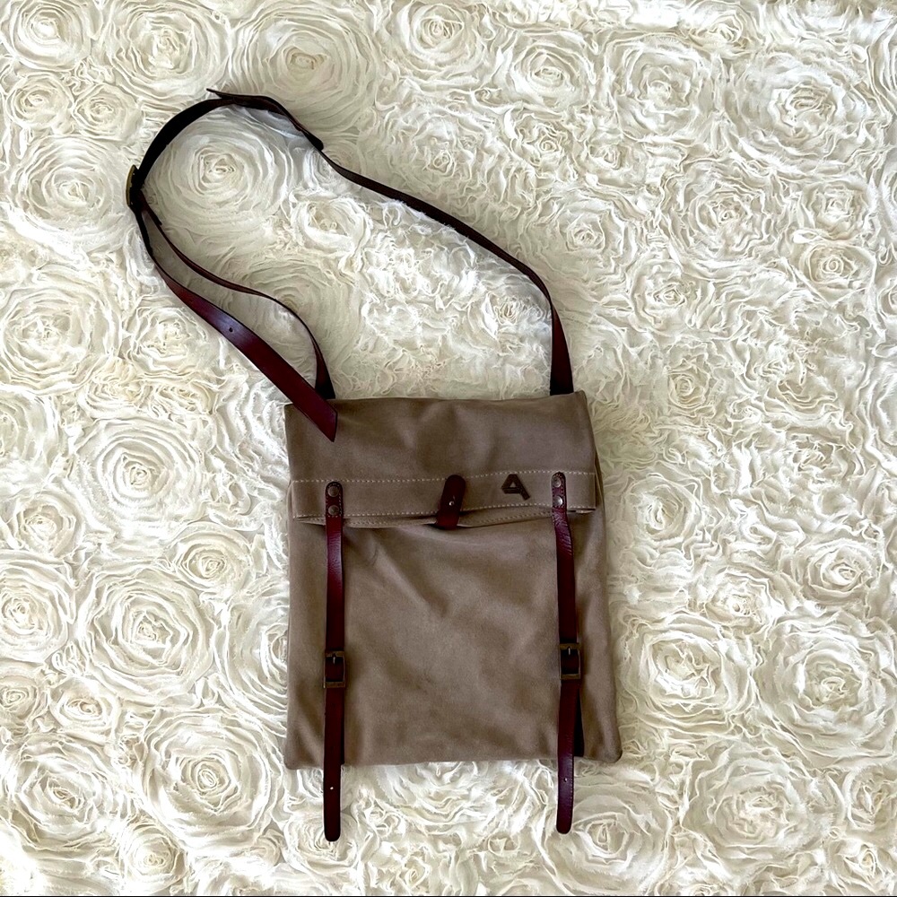Suede Shoulder Bag